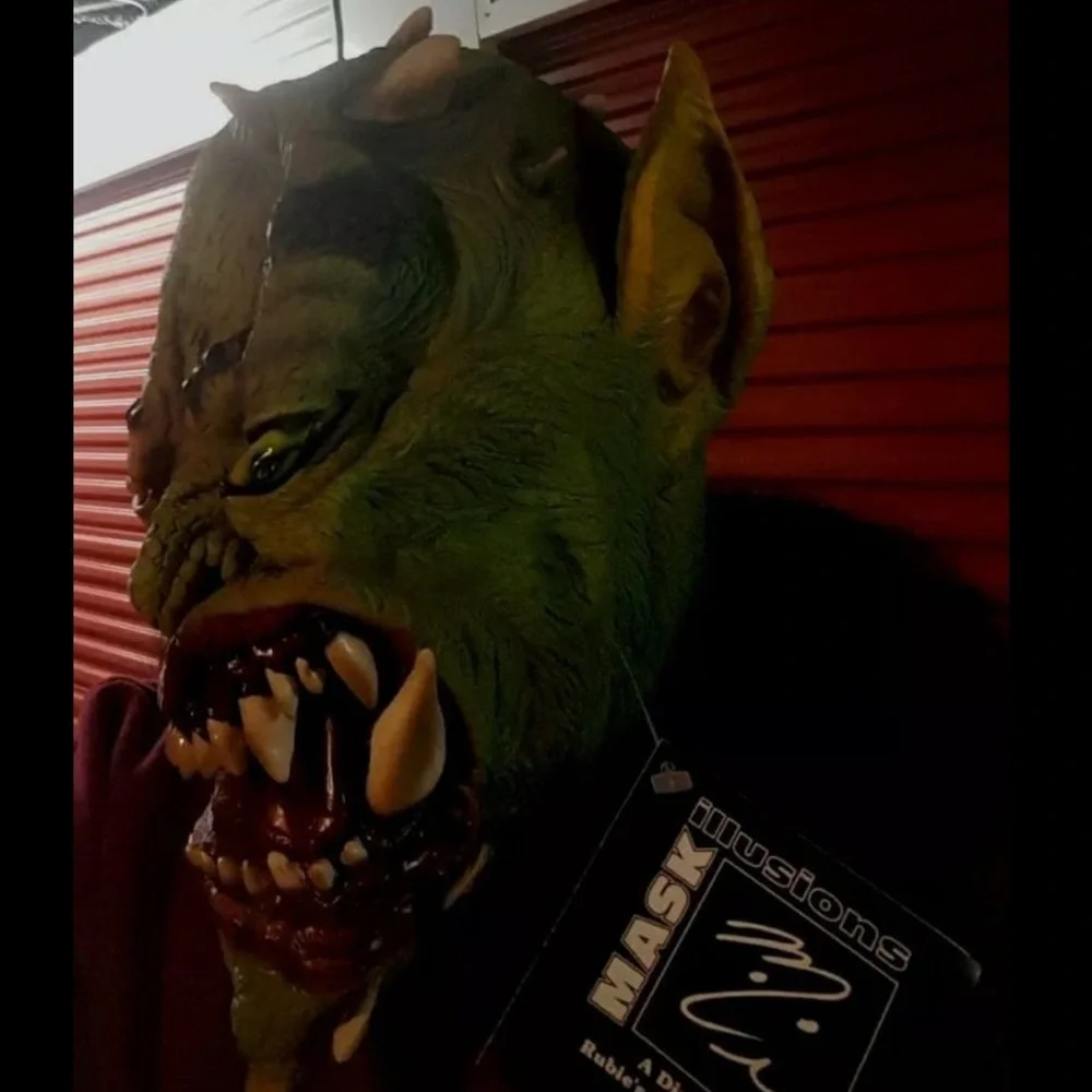 MALACHI MAN MONSTER  PROFESSIONAL  3D DETAILING BY MASK ILLUSSIONS FROM 2000